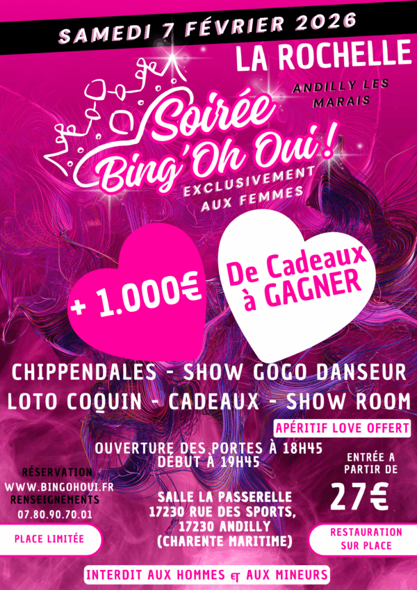 LA ROCHELLE - Soirée Bing'Oh Oui ! - Samedi 7 Février 2026 – Image 6
