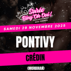 PONTIVY - Soirée Bing'Oh Oui ! - Samedi 29 novembre 2025 - Crédin
