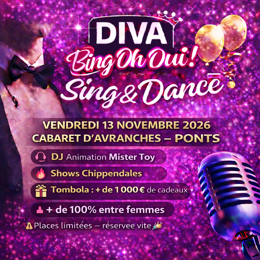 AVRANCHES - DIVA Bing'Oh Oui ! - Vendredi 13 novembre 2026
