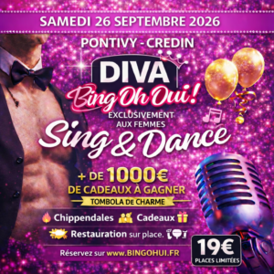 PONTIVY - Diva Bing'Oh Oui ! - Samedi 26 septembre 2026
